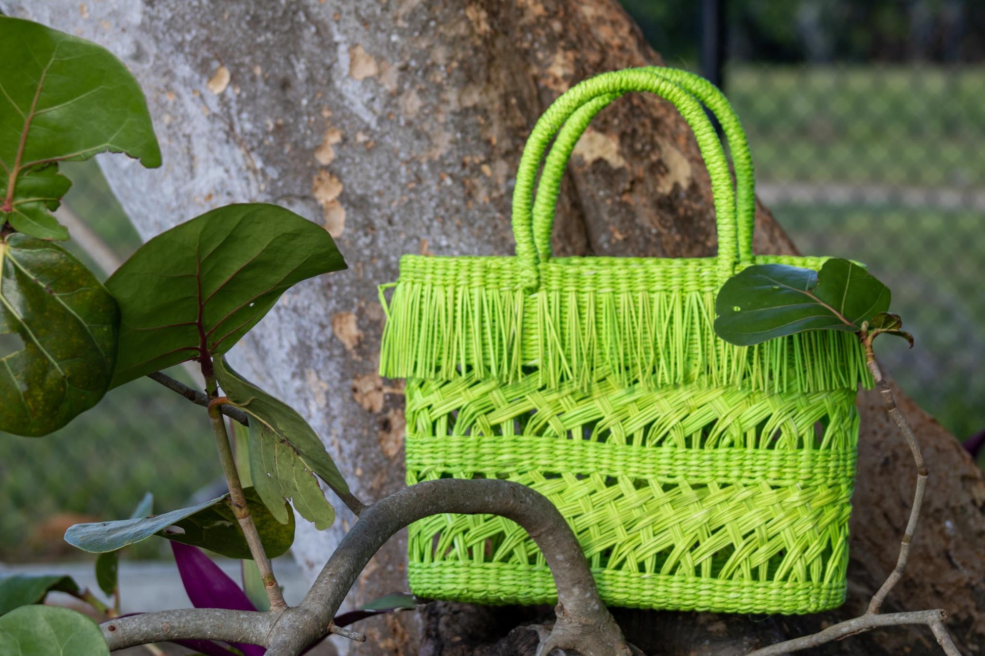 Maria Top Handle Bag for women- Lemon color-carrymagdalena
